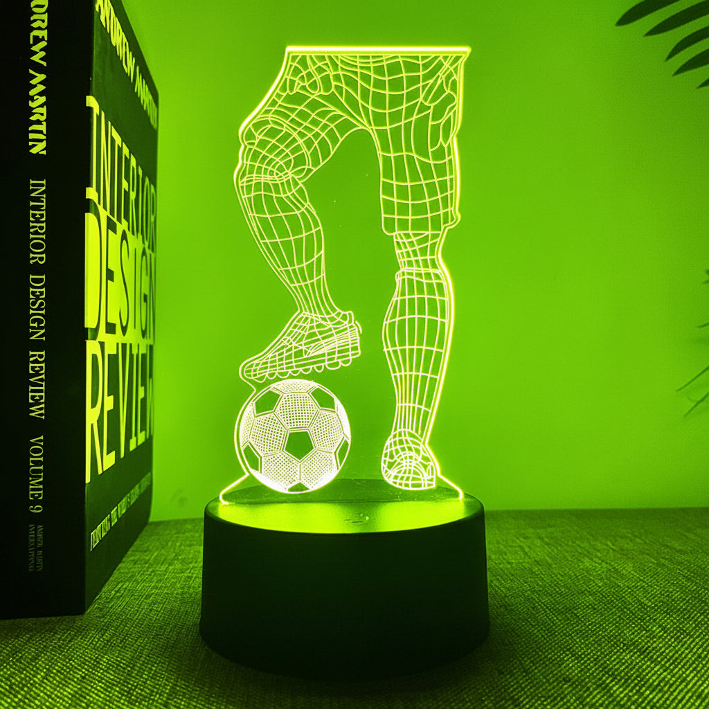 Football 3D Illusion LED Lamp