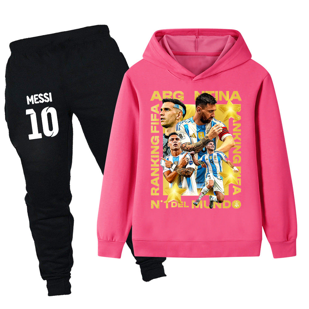 Lionel Messi Argentina Kids’ Tracksuit Set – Multiple Colors