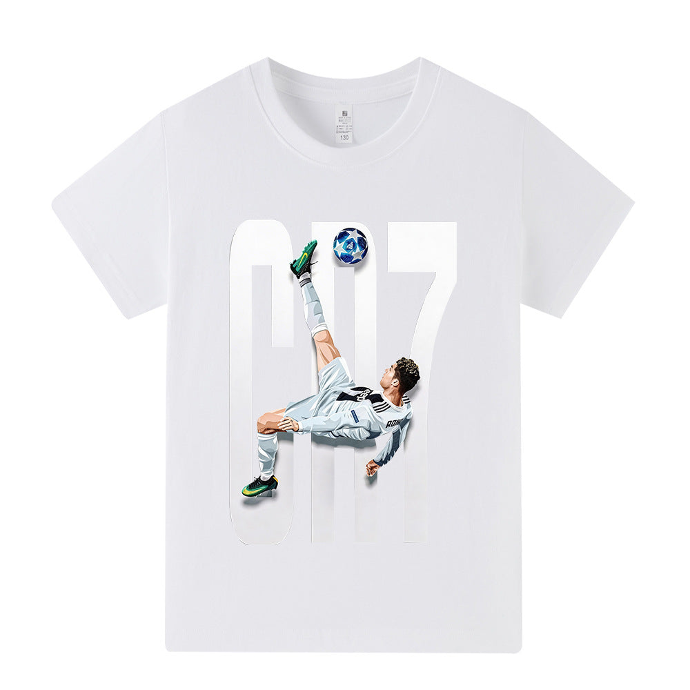 Maglietta stile calcio Ronaldo per bambini – Varianti multiple