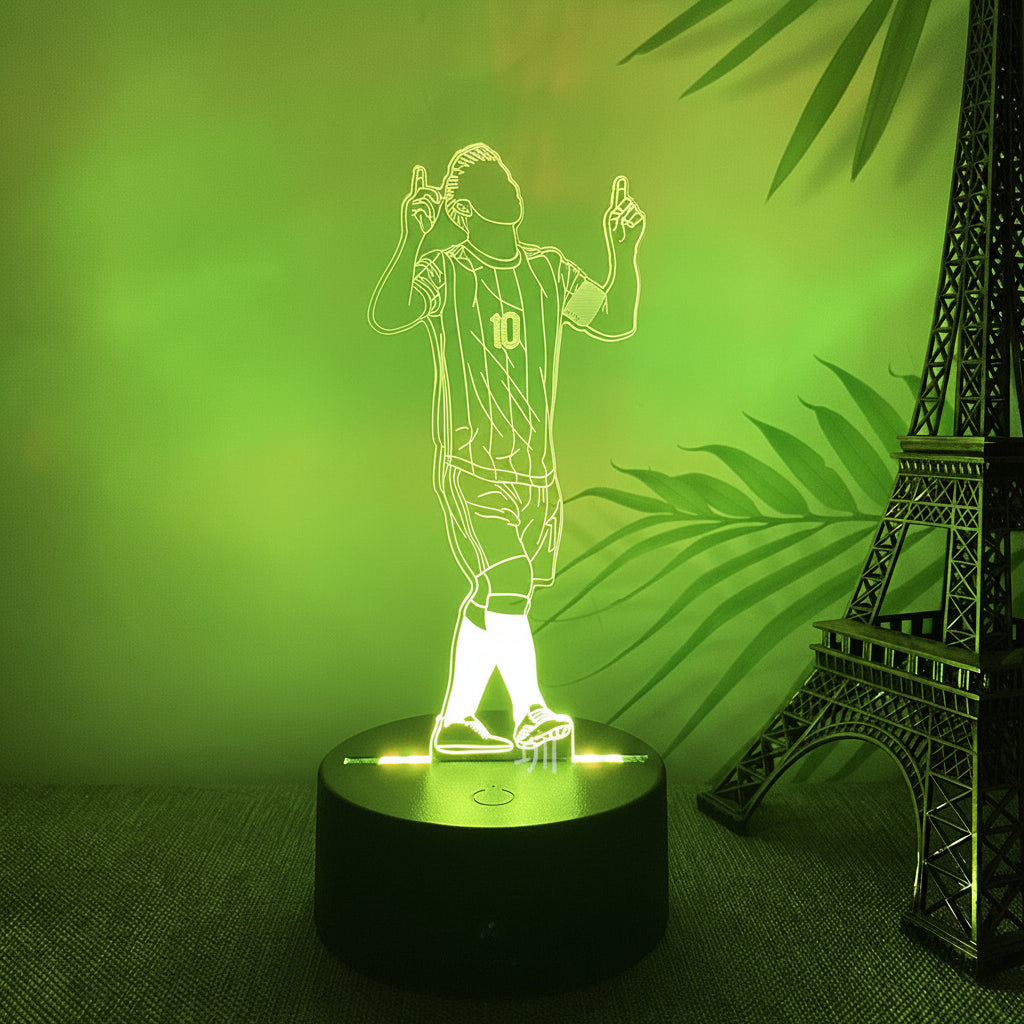 Lionel Messi 3D Illusion LED Lamp – Multiple Variants