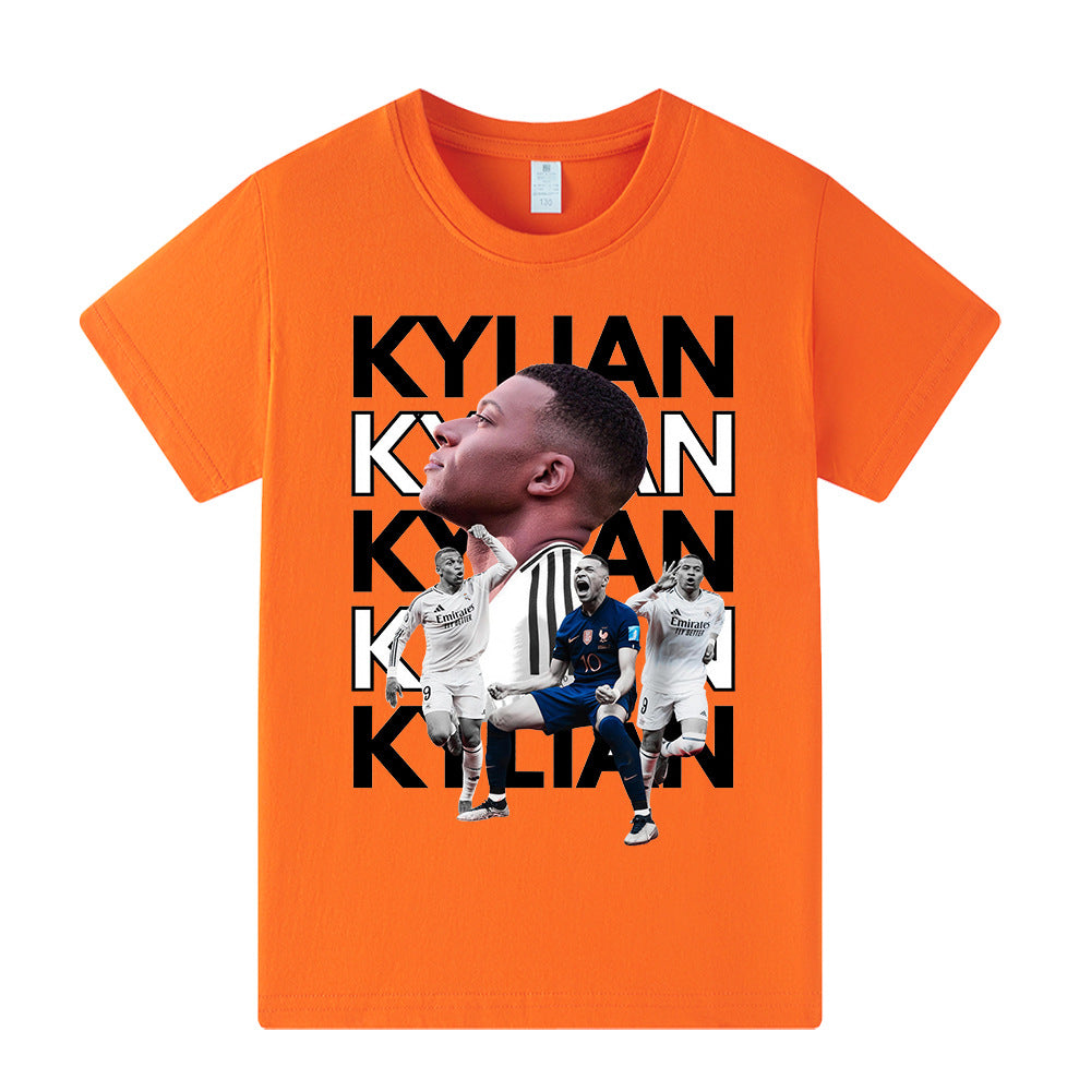 T-shirt de Futebol Kylian Mbappe para Crianças – Várias Variedades