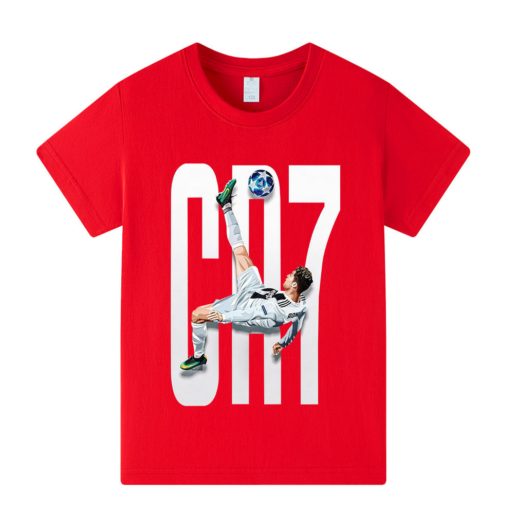 Maglietta stile calcio Ronaldo per bambini – Varianti multiple