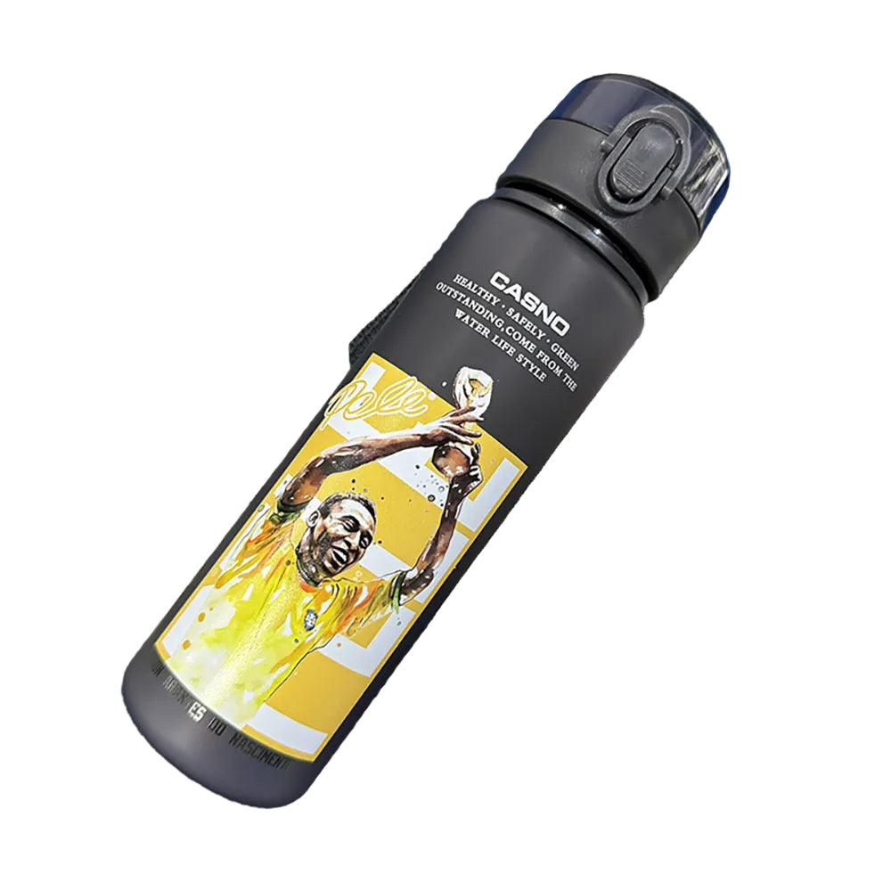 Ronaldo Messi sports frosted water bottle - multiple options