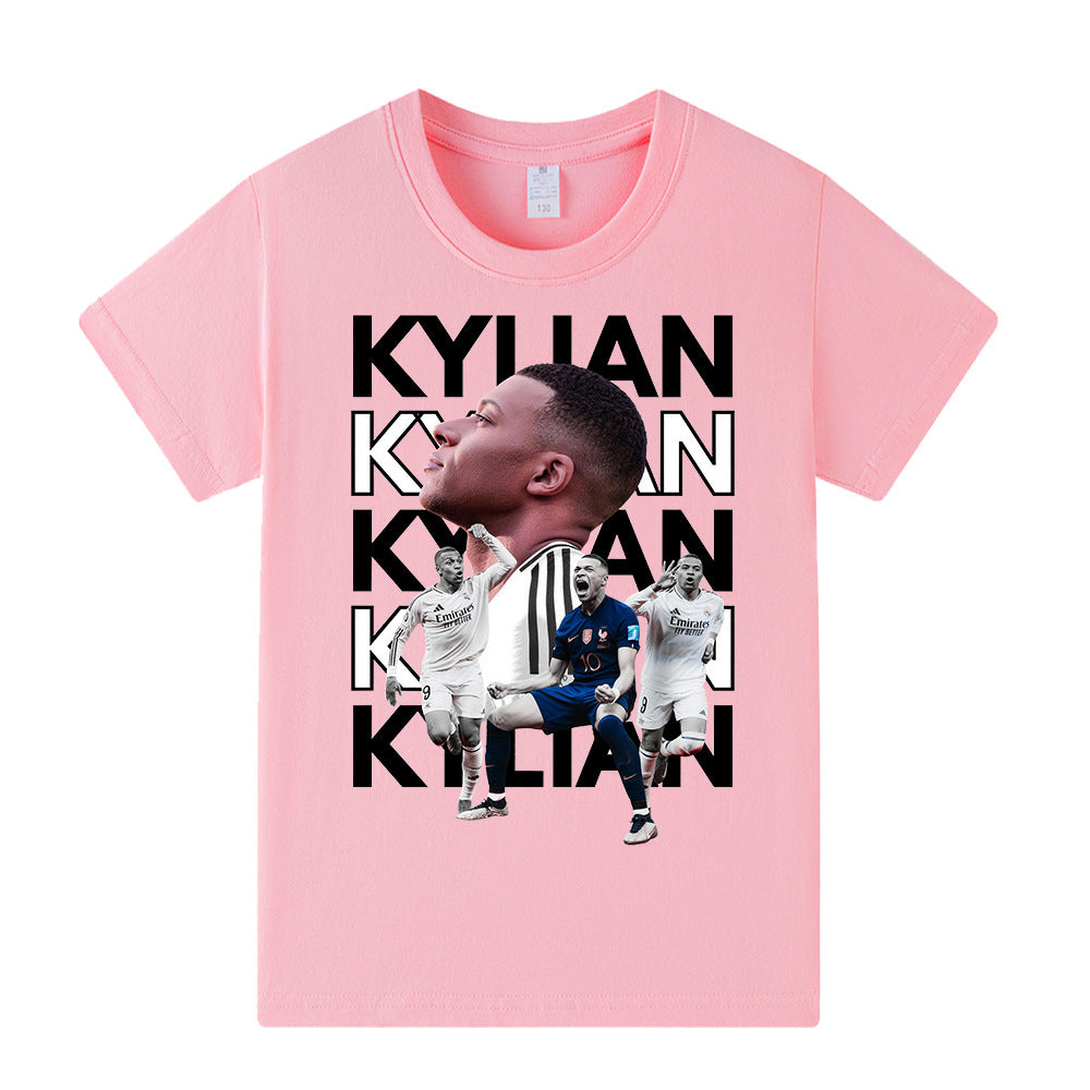 T-shirt de Futebol Kylian Mbappe para Crianças – Várias Variedades