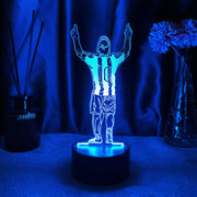 Messi 3D Illusion Lamp – Multiple Variants