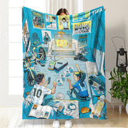 Argentina Football Blanket