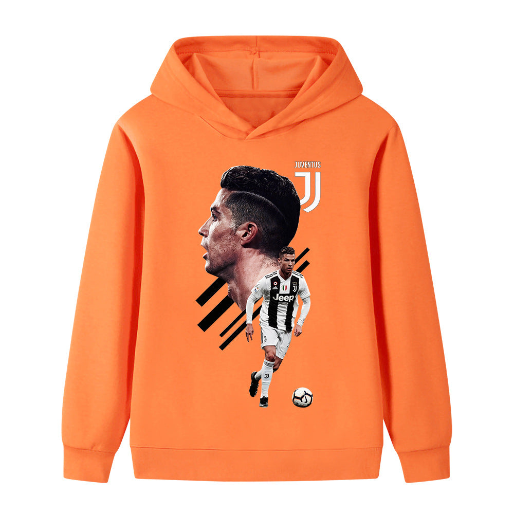 Ronaldo Juventus Design Kids’ Football Hoodie - Multiple Variants
