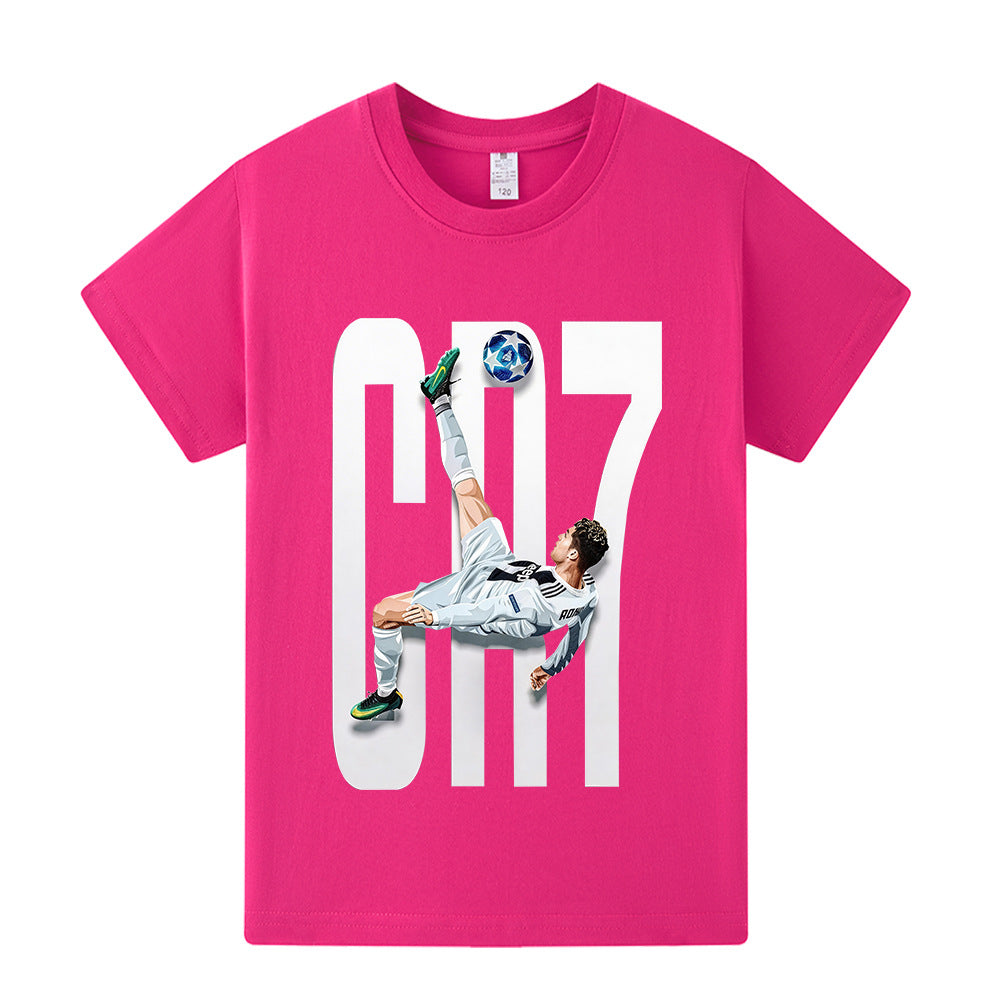 Maglietta stile calcio Ronaldo per bambini – Varianti multiple