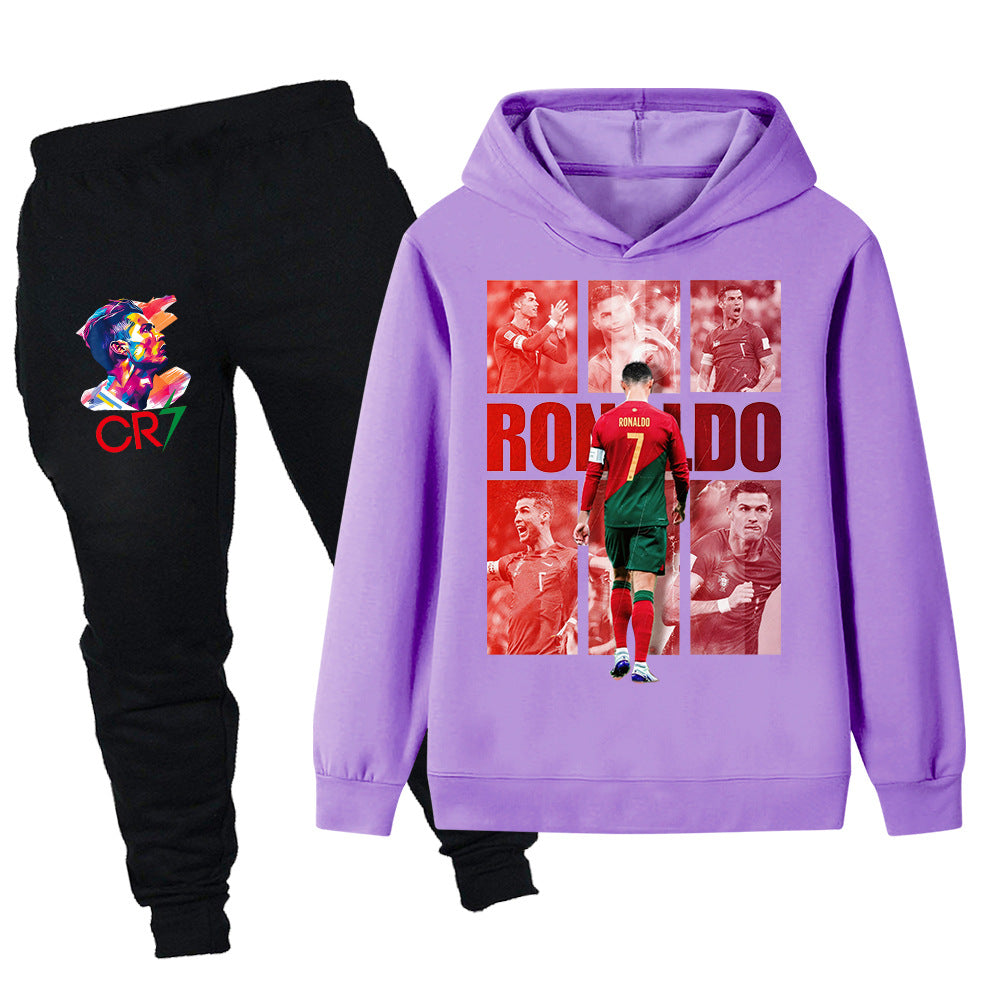 Cristiano Ronaldo Portugal Kids’ Tracksuit Set – Multiple Colors