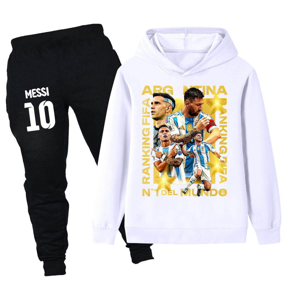 Lionel Messi Argentina Kids’ Tracksuit Set – Multiple Colors