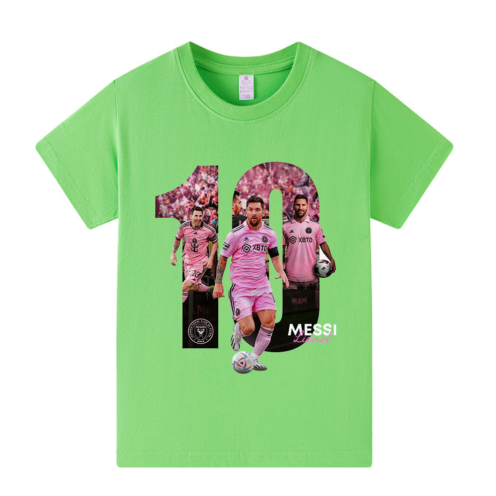 Lionel Messi Miami Style Kids’ Football T-Shirt - Multiple Variants