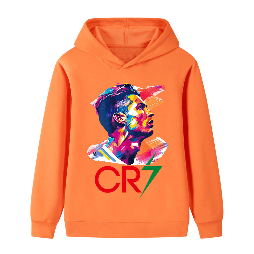 Kids’ Cristiano Ronaldo Football Hoodie – Multiple Variants