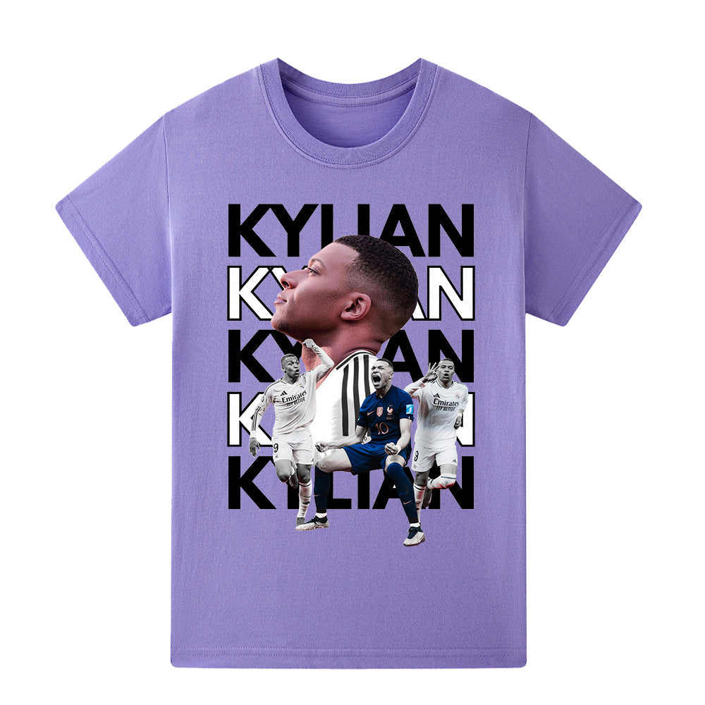 T-shirt de Futebol Kylian Mbappe para Crianças – Várias Variedades