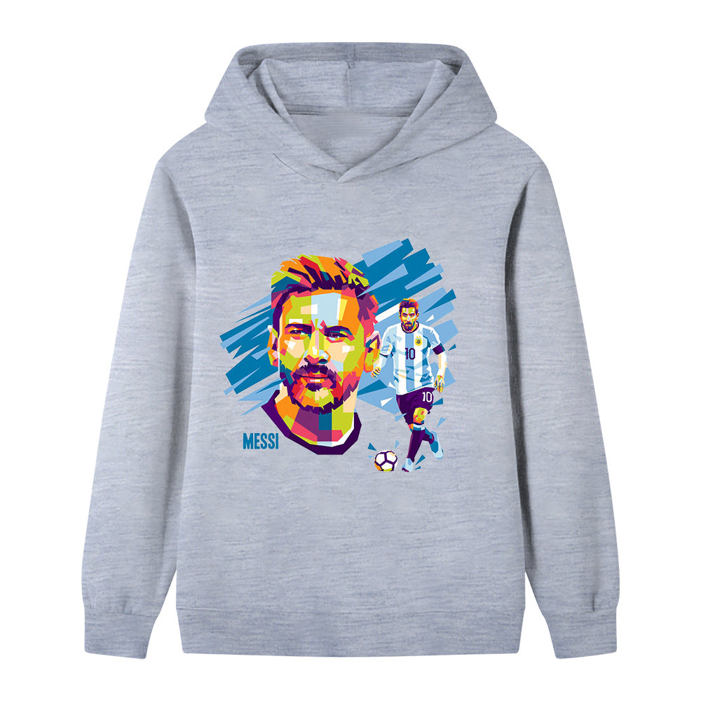 Hanorac stil fotbal pentru copii Lionel Messi Argentina - Culori multiple