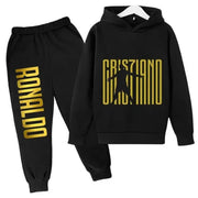 Kids’ Cristiano Ronaldo Tracksuit Set – Multiple Colours