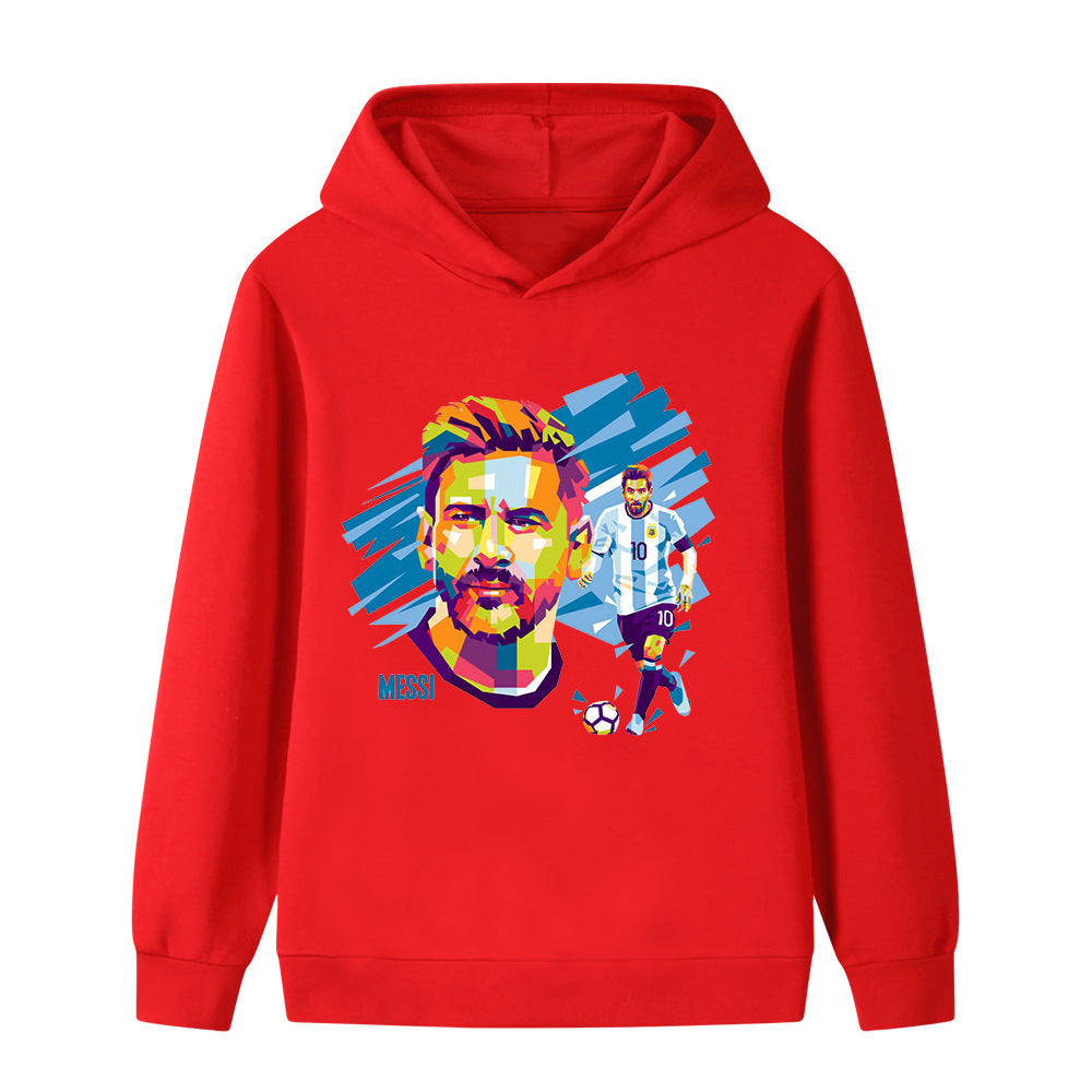 Hanorac stil fotbal pentru copii Lionel Messi Argentina - Culori multiple
