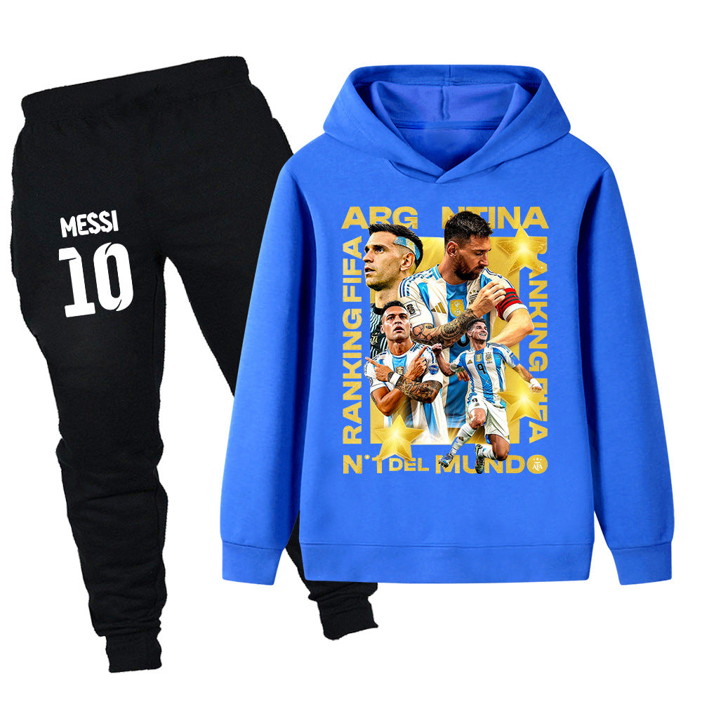 Lionel Messi Argentina Kids’ Tracksuit Set – Multiple Colors