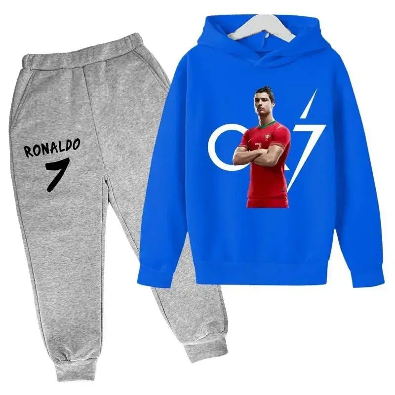 Kids’ Cristiano Ronaldo Tracksuit Set – Multiple Variants