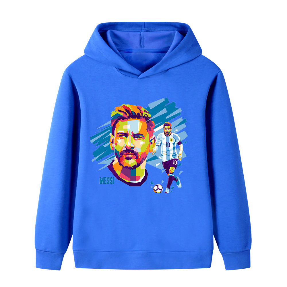 Hanorac stil fotbal pentru copii Lionel Messi Argentina - Culori multiple