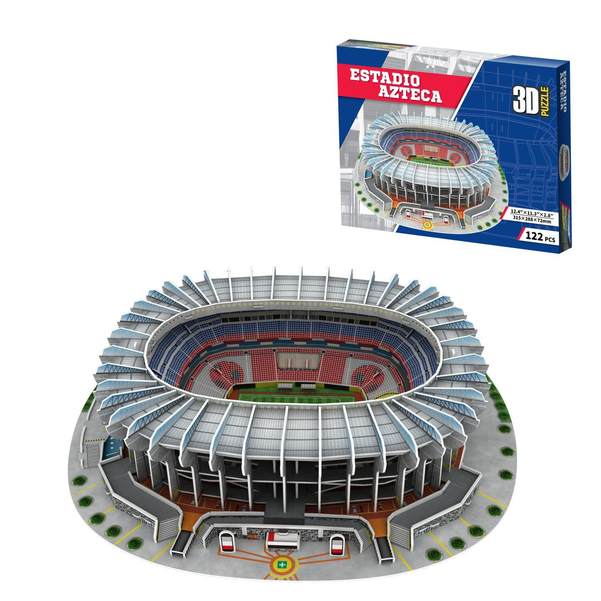 Construisez votre modèle réduit de stade de football de rêve en 3D Construisez votre modèle réduit de stade de football de rêve en 3D