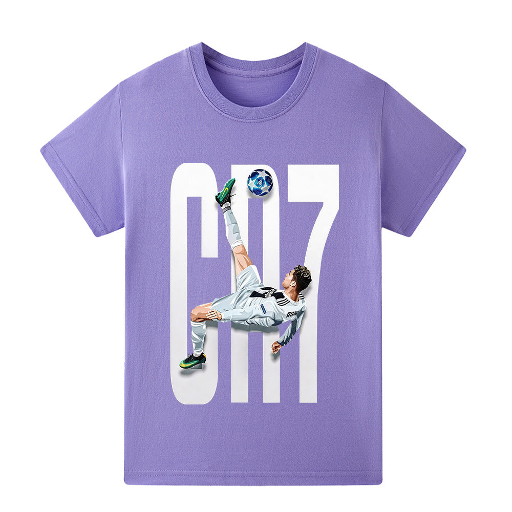 Maglietta stile calcio Ronaldo per bambini – Varianti multiple