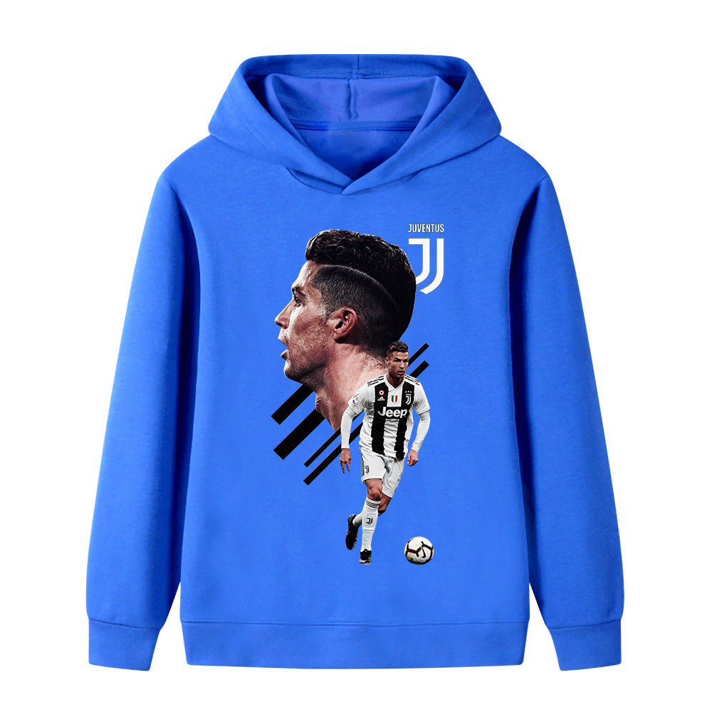 Ronaldo Juventus Design Kids’ Football Hoodie - Multiple Variants