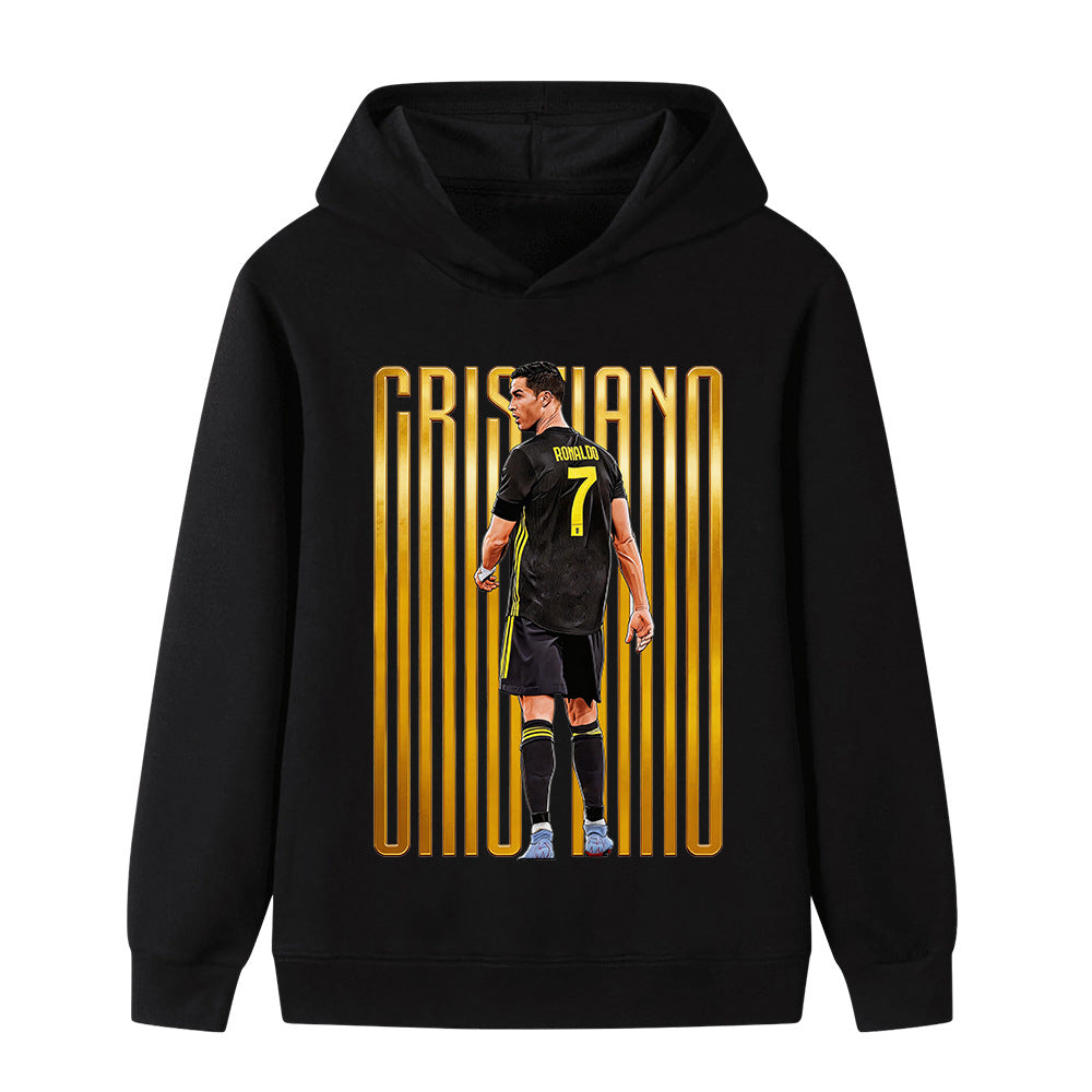 Felpa con cappuccio da calcio per bambini Ronaldo – Varianti multiple
