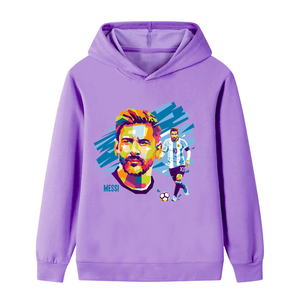 Hanorac stil fotbal pentru copii Lionel Messi Argentina - Culori multiple