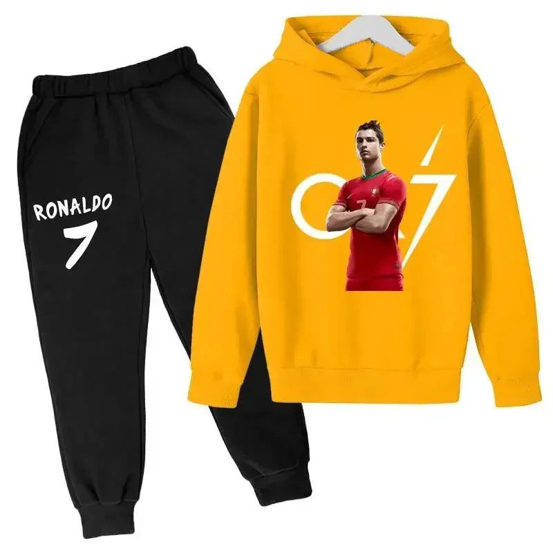 Kids’ Cristiano Ronaldo Tracksuit Set – Multiple Variants