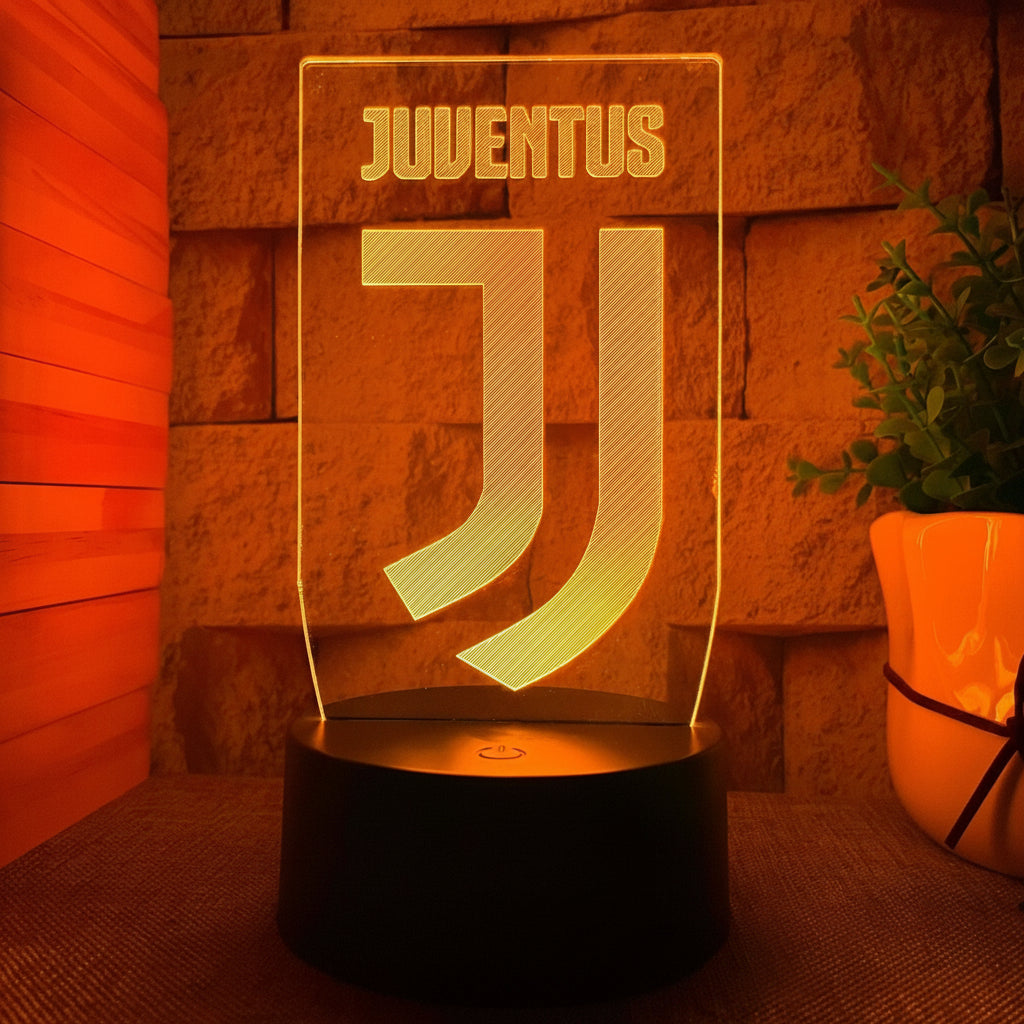 Football Club Logo 3D Illusion LED Lamp – Multiple Variants