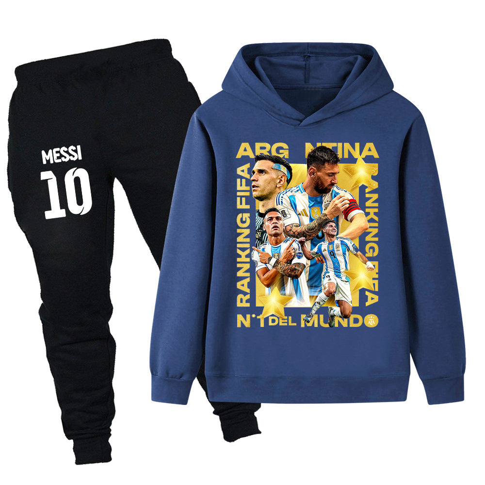 Lionel Messi Argentina Kids’ Tracksuit Set – Multiple Colors