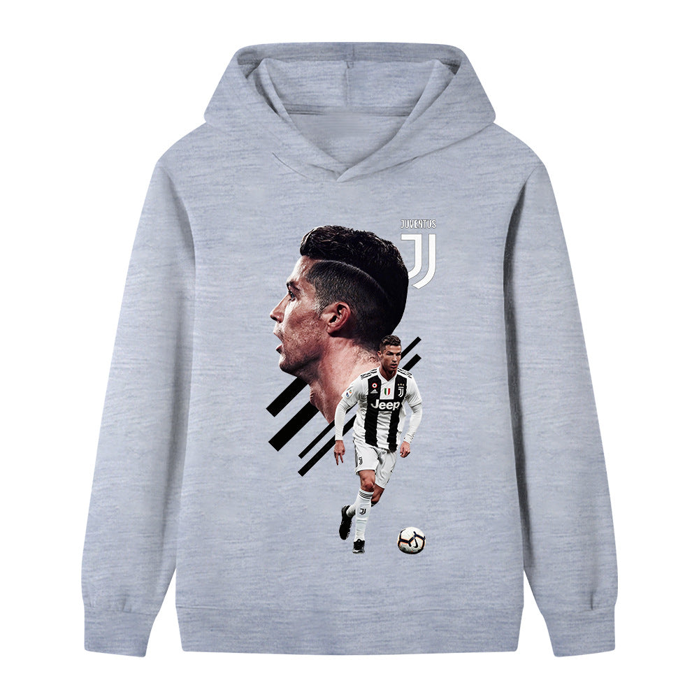 Ronaldo Juventus Design Kids’ Football Hoodie - Multiple Variants
