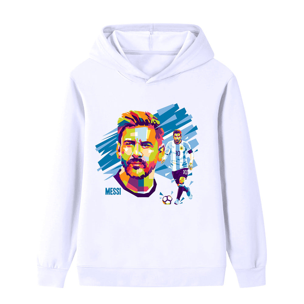 Hanorac stil fotbal pentru copii Lionel Messi Argentina - Culori multiple