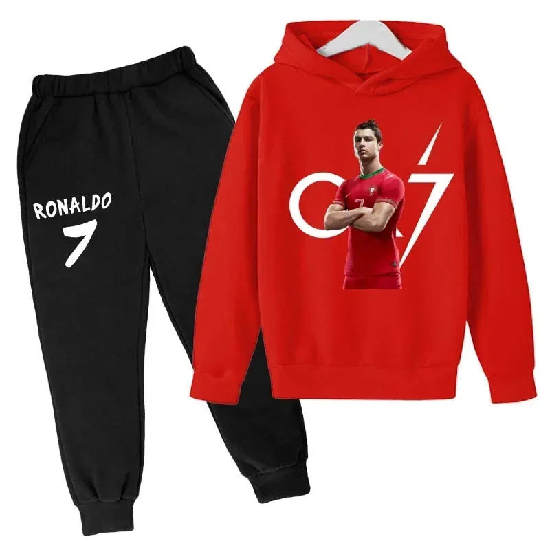 Kids’ Cristiano Ronaldo Tracksuit Set – Multiple Variants