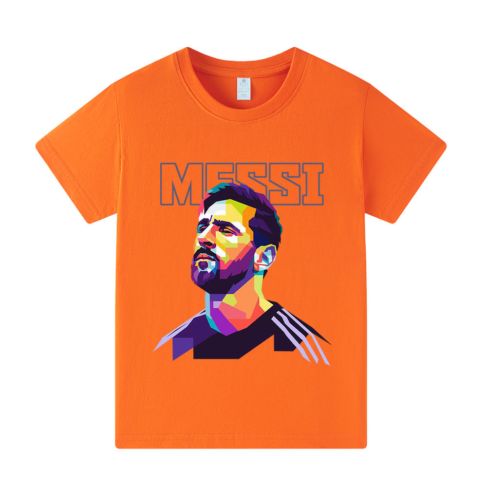 Maglietta da calcio per bambini con design Messi – Varianti multiple