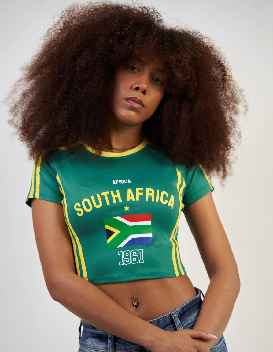 South Africa 1961 Vintage Crop Tee