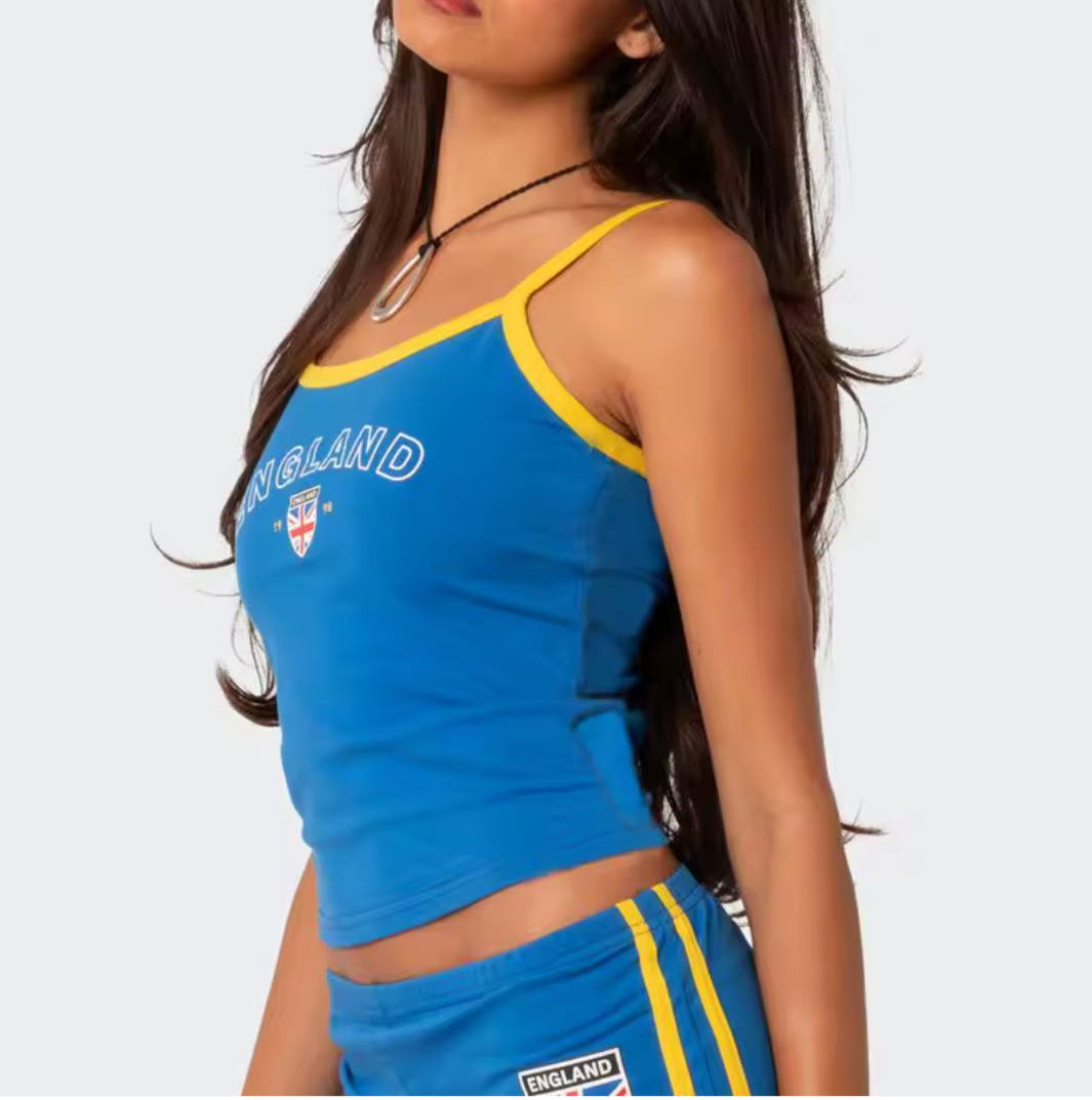 England Summer Strappy Tank
