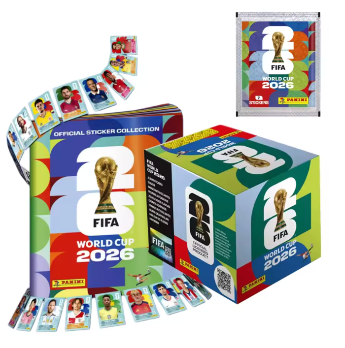 Stickeralbum zur Fußball-Weltmeisterschaft 2026