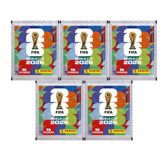25-Pack 2026 World Cup Sticker Bundle (175 Stickers)