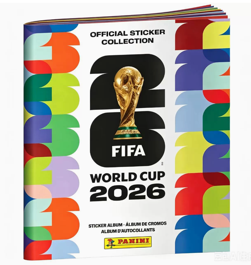 Stickeralbum zur Fußball-Weltmeisterschaft 2026