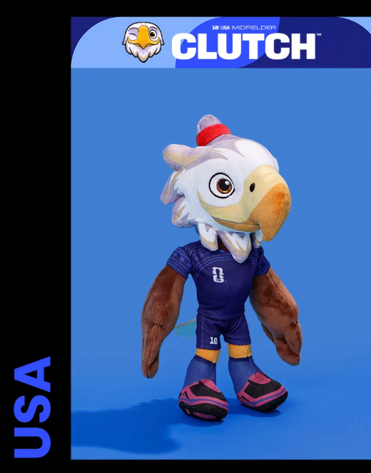 Verdensfotballmaskot kosedukke – flere varianter
