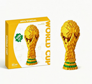 Football Trophy Building Blocks Set