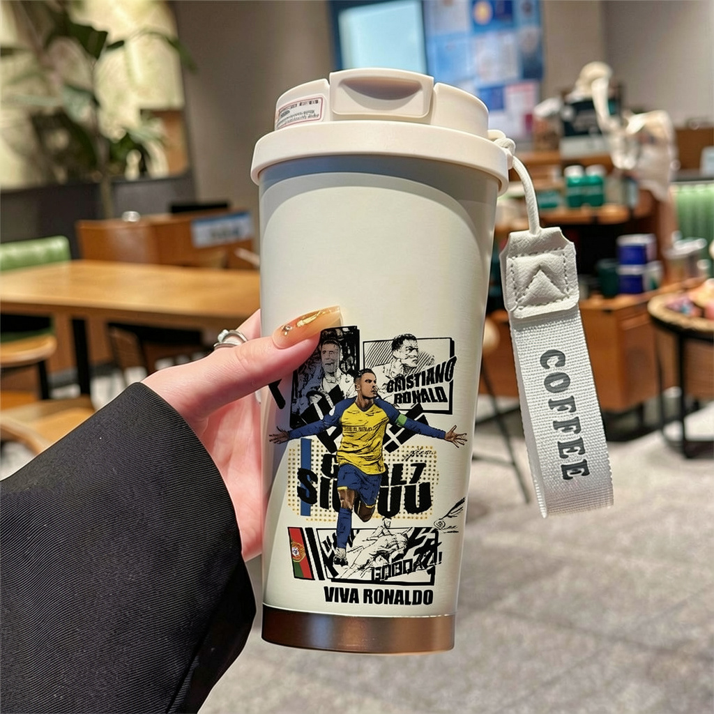 Limited Edition Cristiano Ronaldo Thermal Bottle – Siuuu